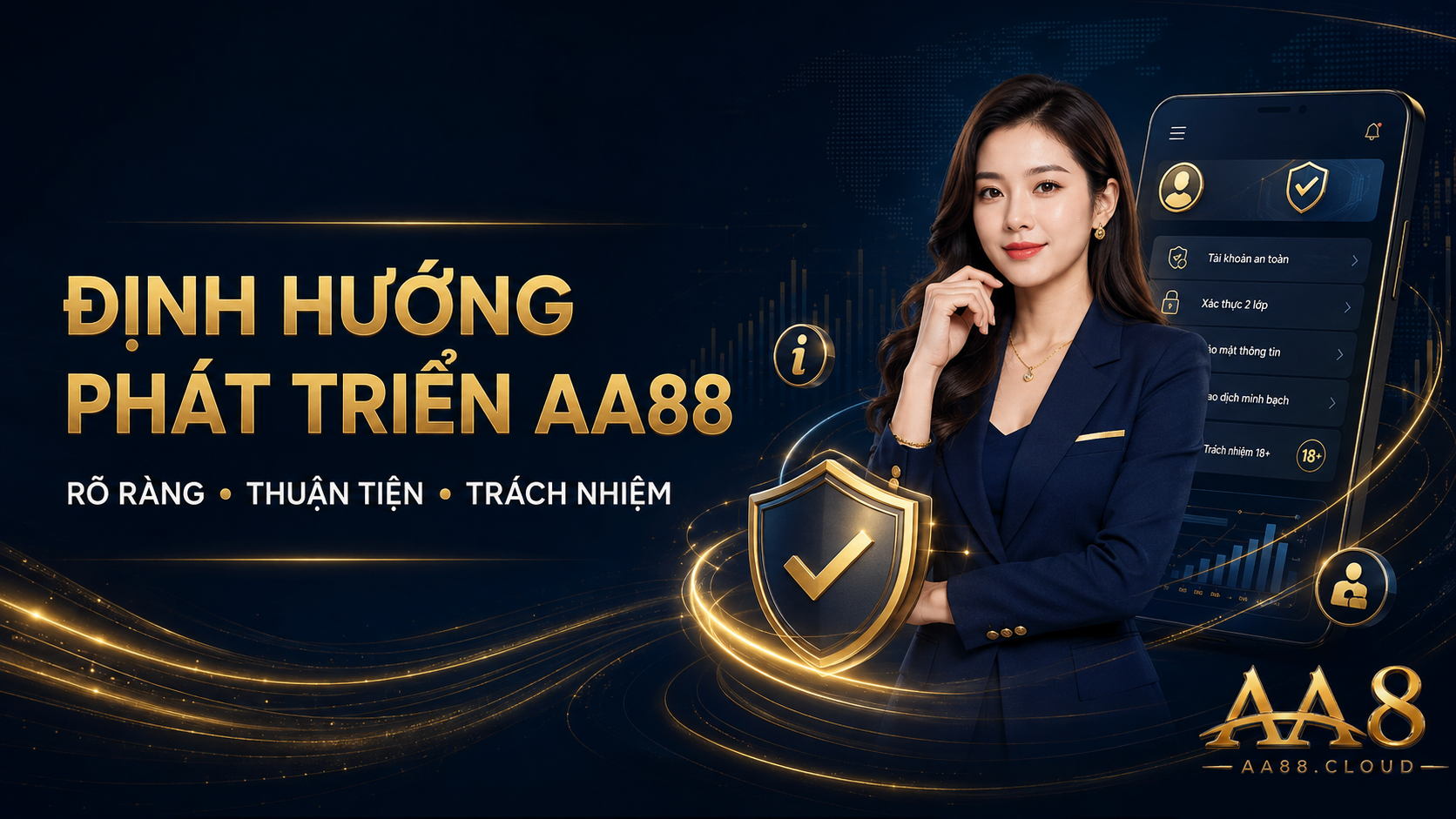 AA88 định hướng phát triển dựa trên thông tin rõ ràng, trải nghiệm thuận tiện và trách nhiệm với người dùng