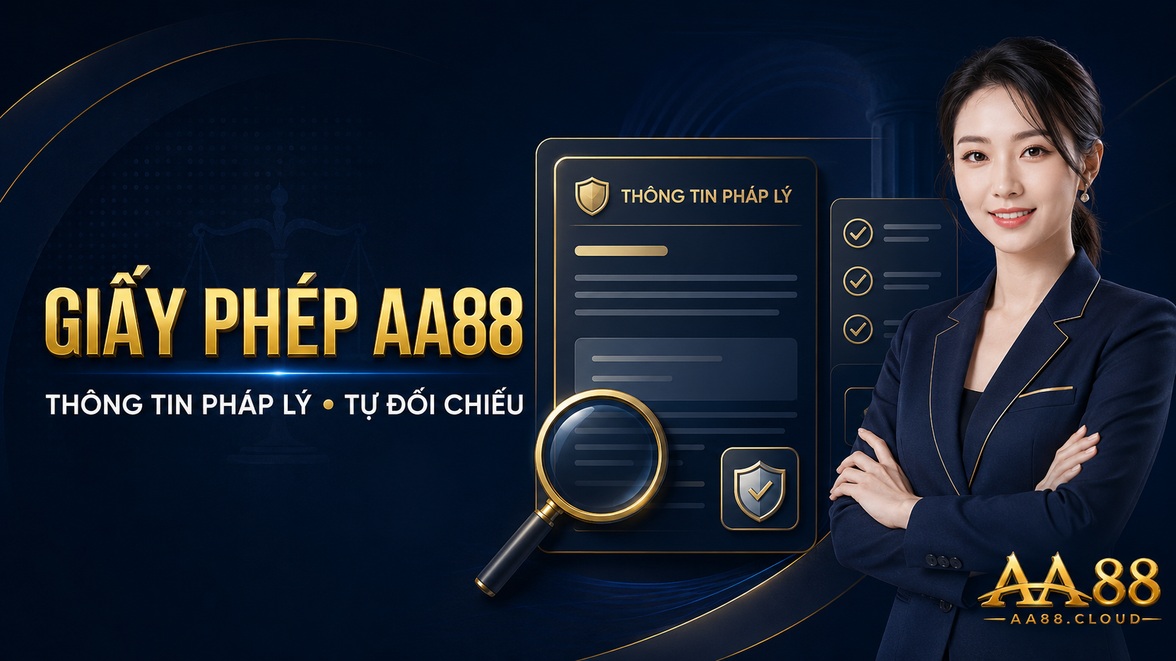 Giấy phép AA88 – Khu vực tổng hợp thông tin pháp lý và hướng dẫn người dùng tự đối chiếu chứng nhận